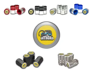 Couvercles de Valve pour Camions Design Bombé